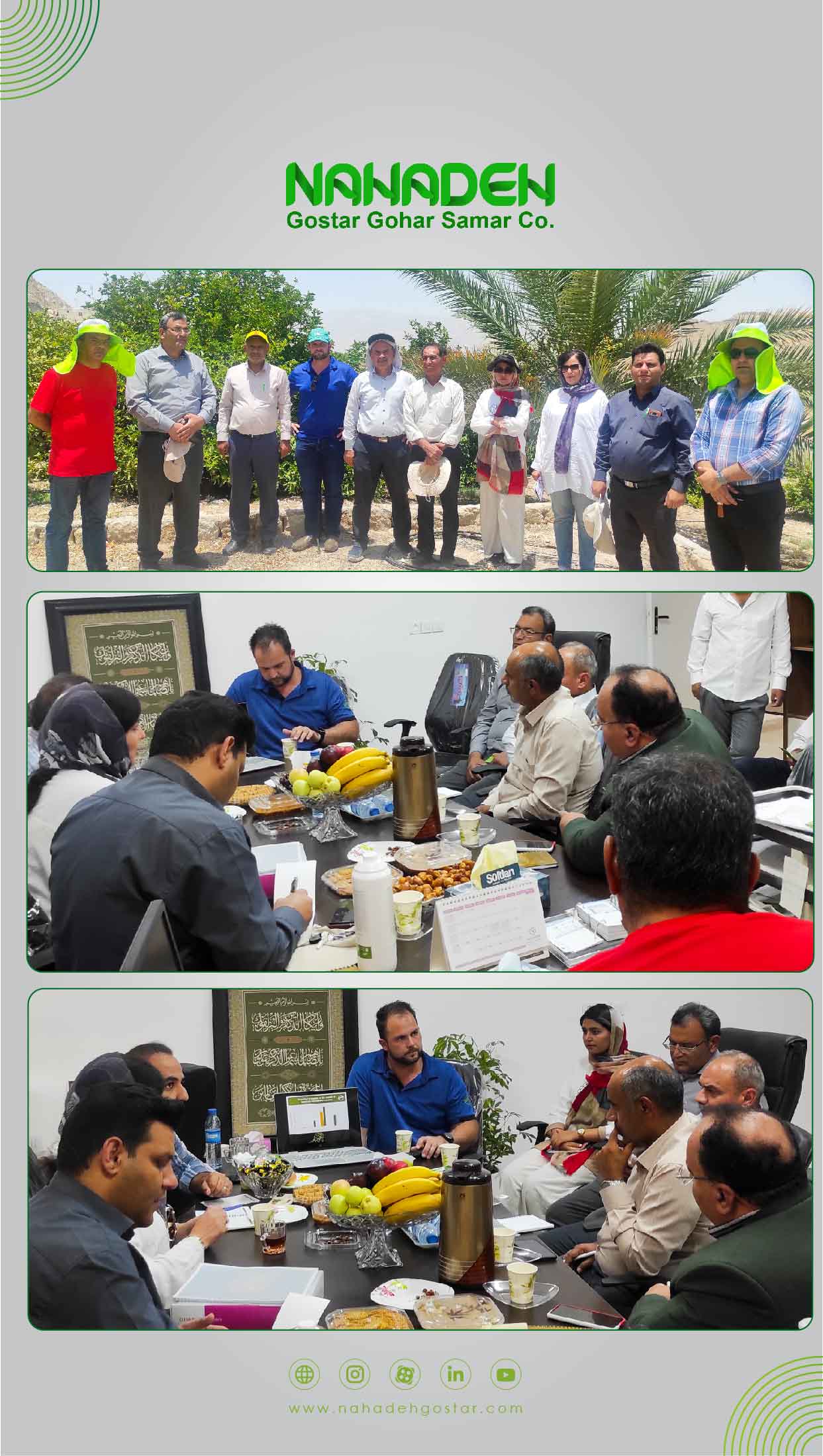 Visit of professor Heino Papenfus, Physiologist of Kelp Products Company (1)